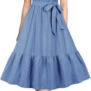 Ladies Summer Blouse Dress