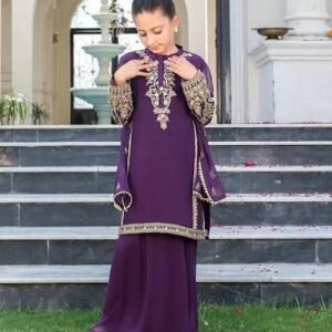 Purple Top Girl Dress